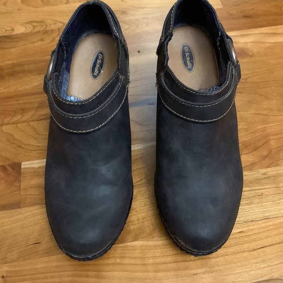 Dr Scholls Womens Blakely Ankle Boot Wedge Heel Black Y2K 90’s Size: 7.5 - Picture 3 of 9